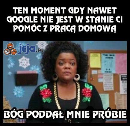 Bóg poddał mnie próbie