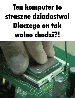 Przecież podkręciłem