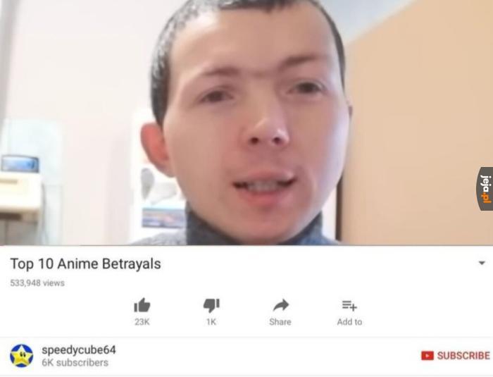 Top 10 anime betrayals