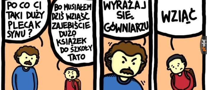 Pamiętajcie, żeby mówić poprawnie - "wziąć"