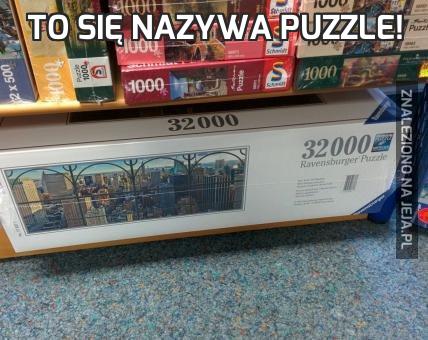To się nazywa puzzle!