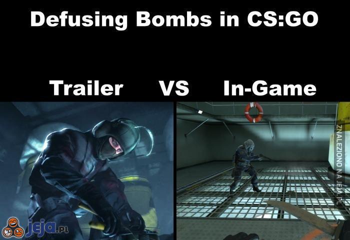 Rozbrajanie bomby w CS:GO