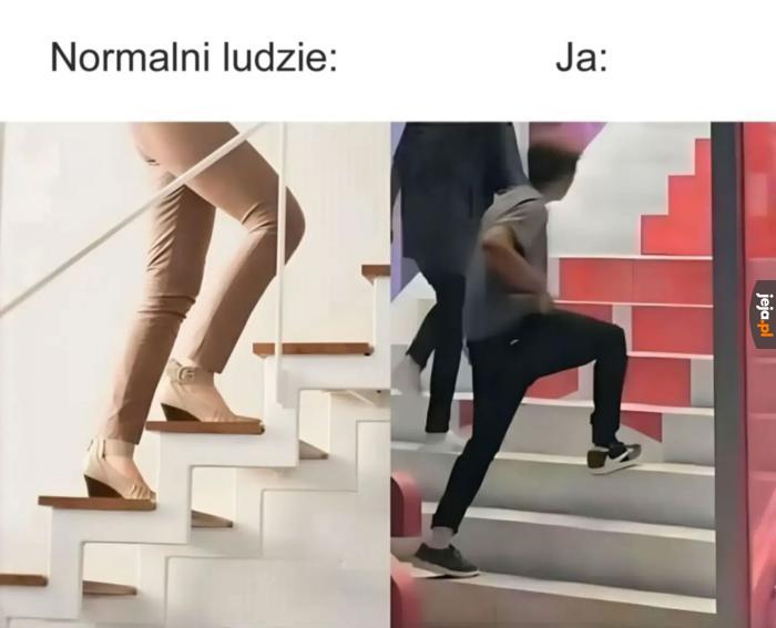 Podobno psychologia dostrzega związek pomijania stopni z traumą dziecięcą
