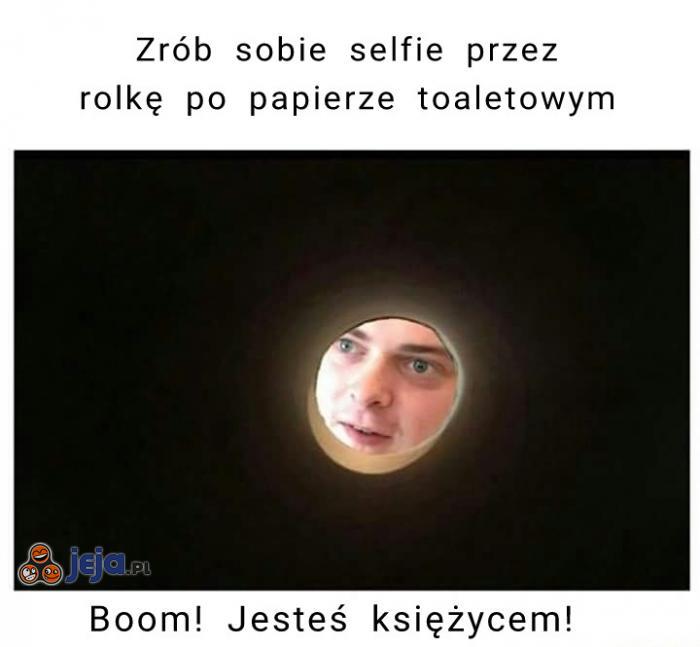 Lifehack na bycie księżycem