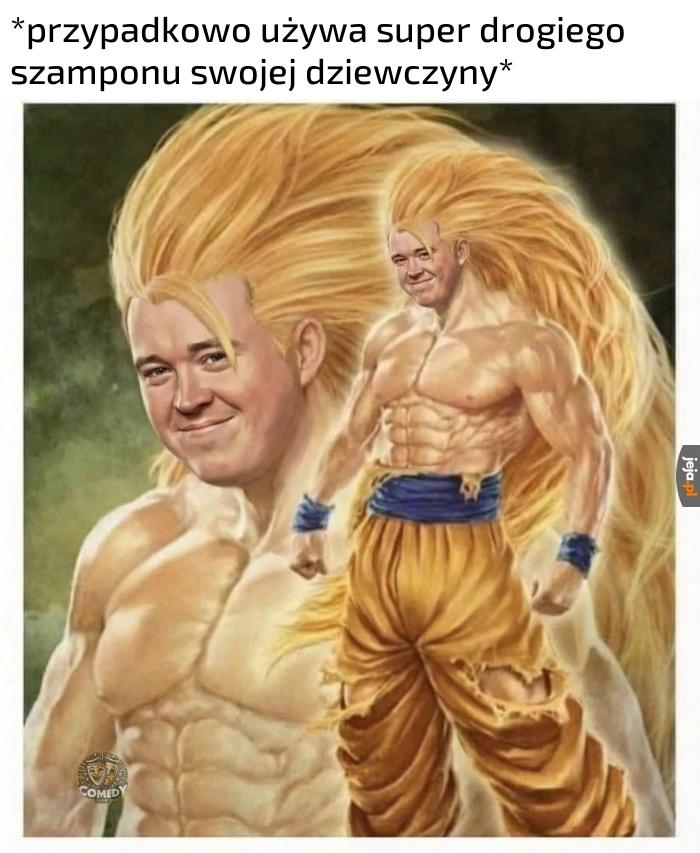 Żartuję, nie osiągnąłem jeszcze SSJ3