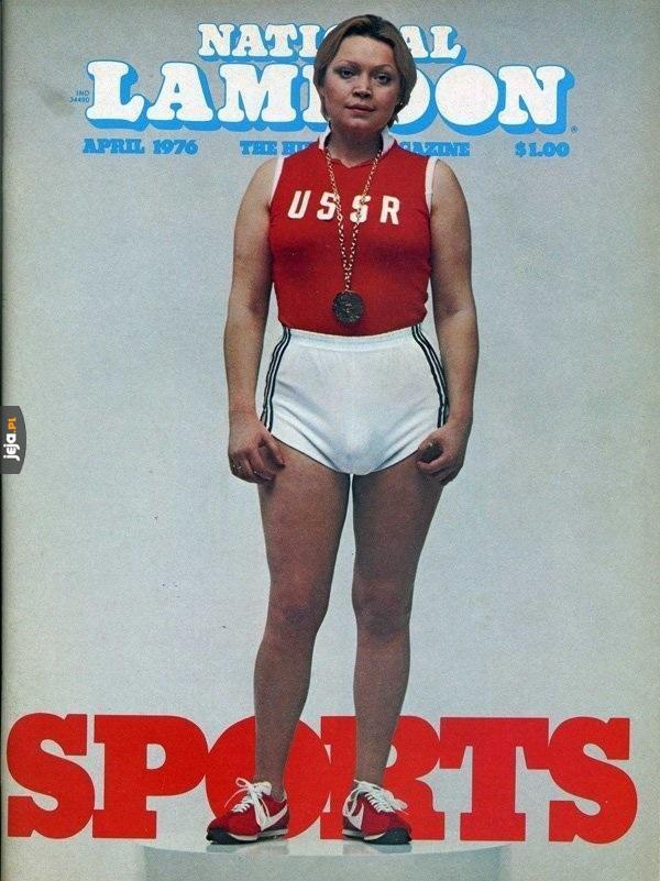 Tak wyglądały sportsmenki w ZSRR