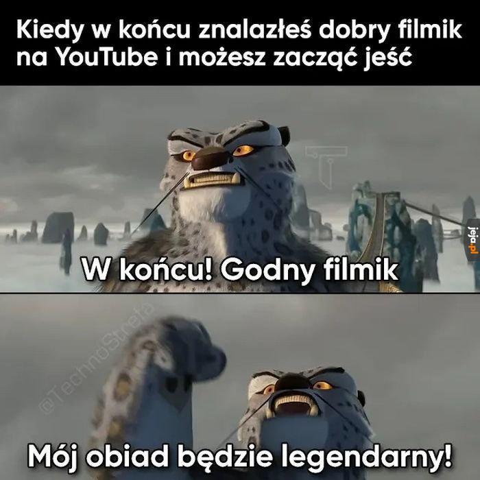 Zjem go w pięć minut, a film ma pół godziny