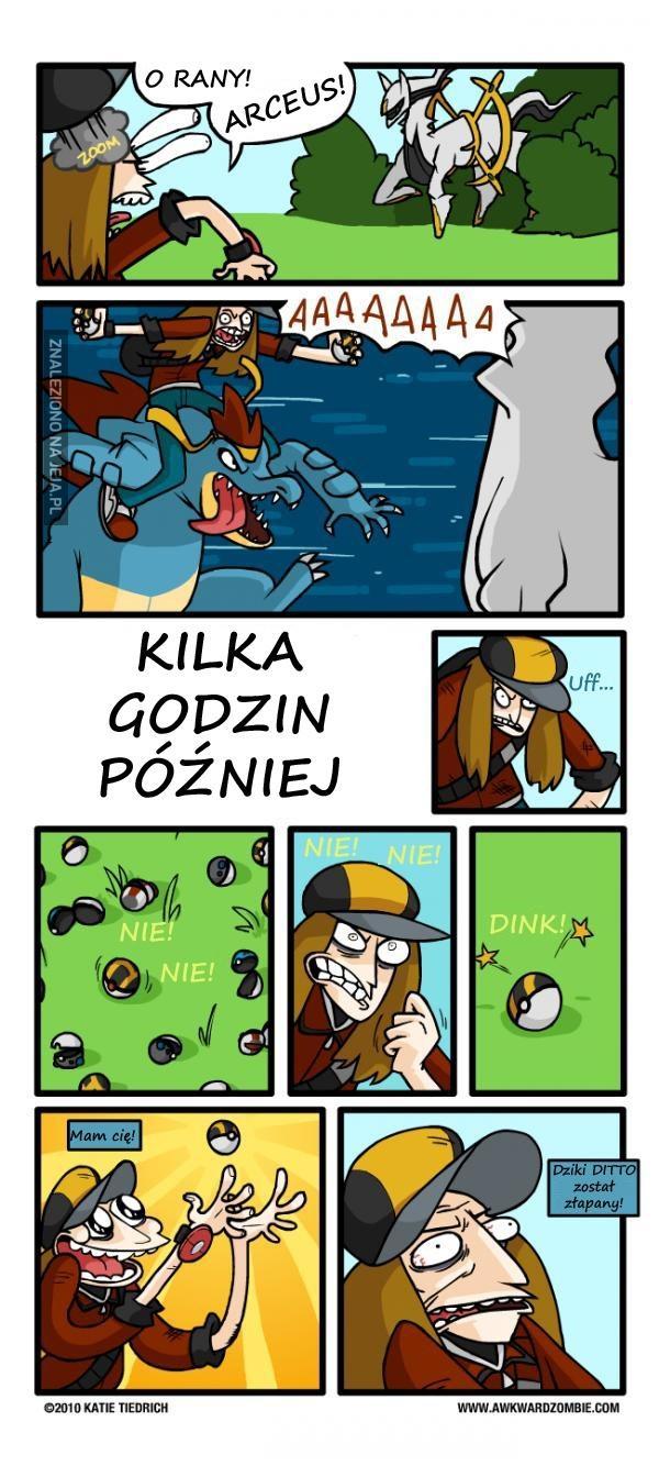 To przecież nie był ten Pokemon!