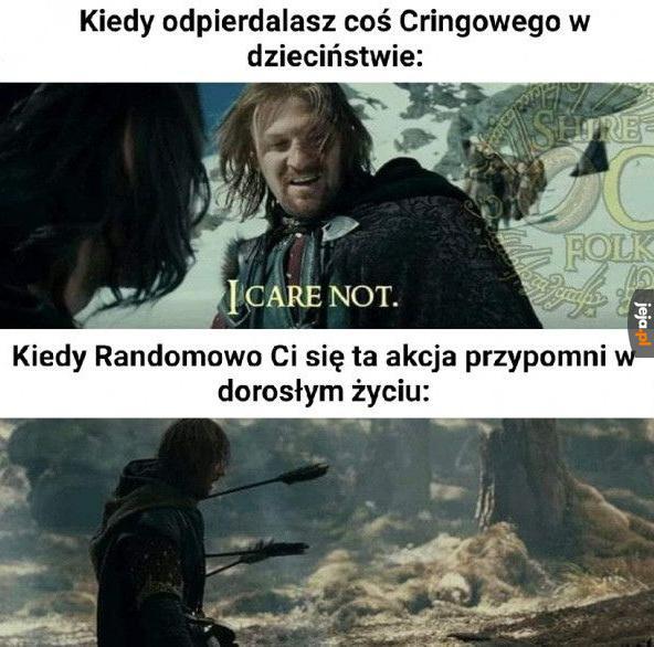 Ziarenko traumy wyrosło