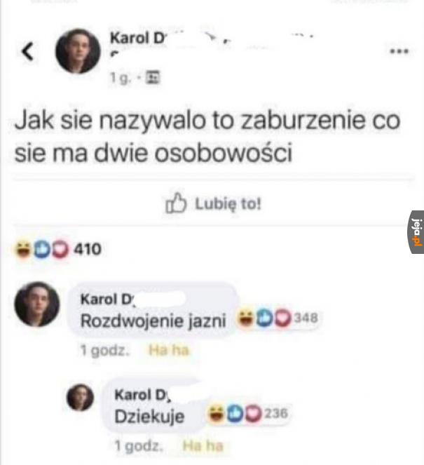 Dostał odpowiedź