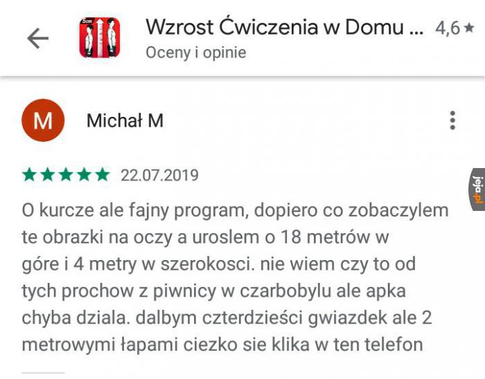 Apka, od której rośniesz