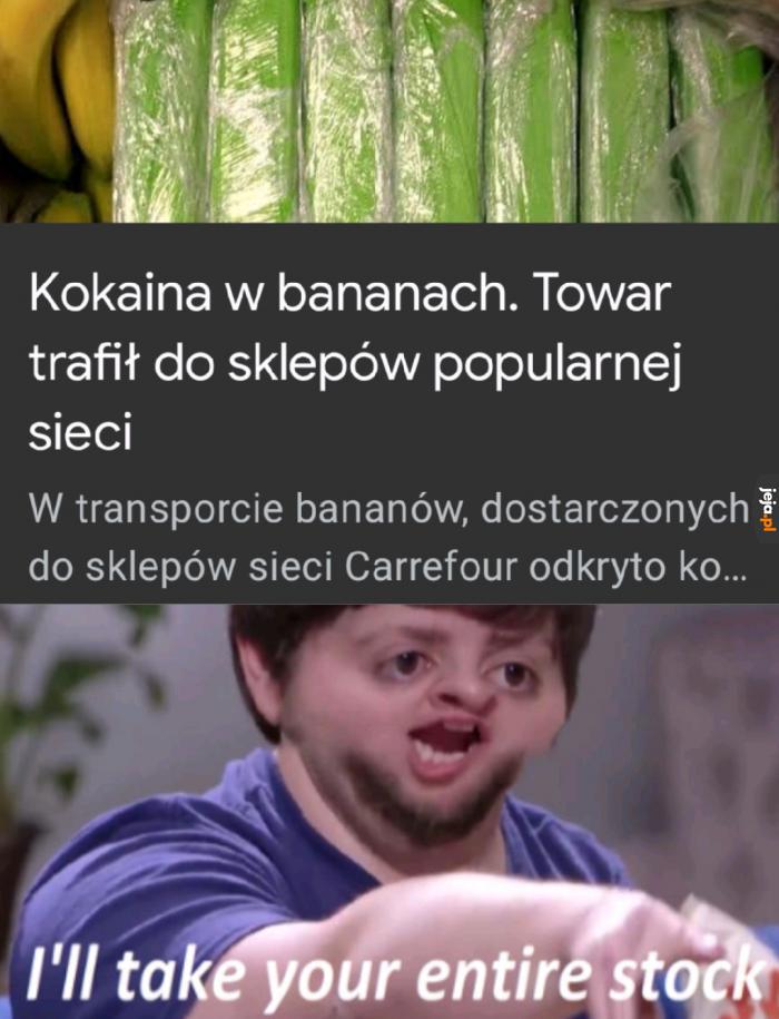 Chyba muszę częściej robić zakupy w Carrefour...