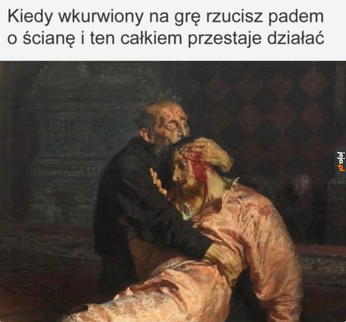 Żałuję swych czynów