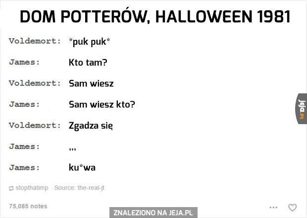 Voldemort śmieszek na Halloween