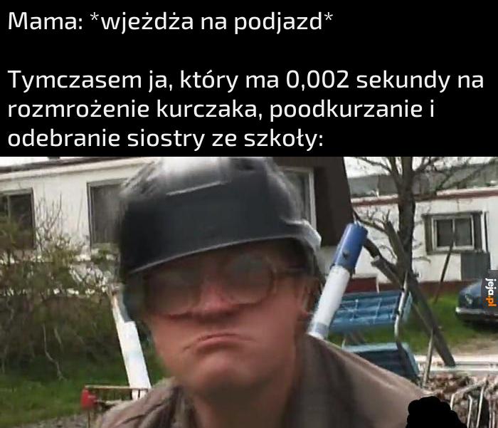 Muszę być prędkością