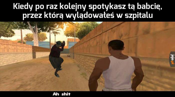 O nie, tylko nie ona..