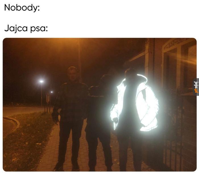 Przynajmniej się nie zgubi