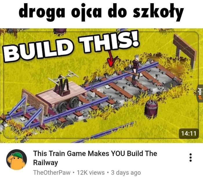 Za moich czasów synek...
