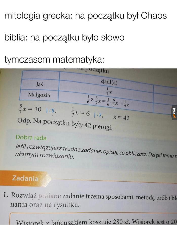 Zaranie dziejów
