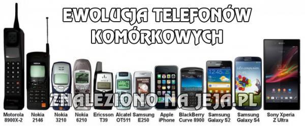 Ewolucja telefonów komórkowych