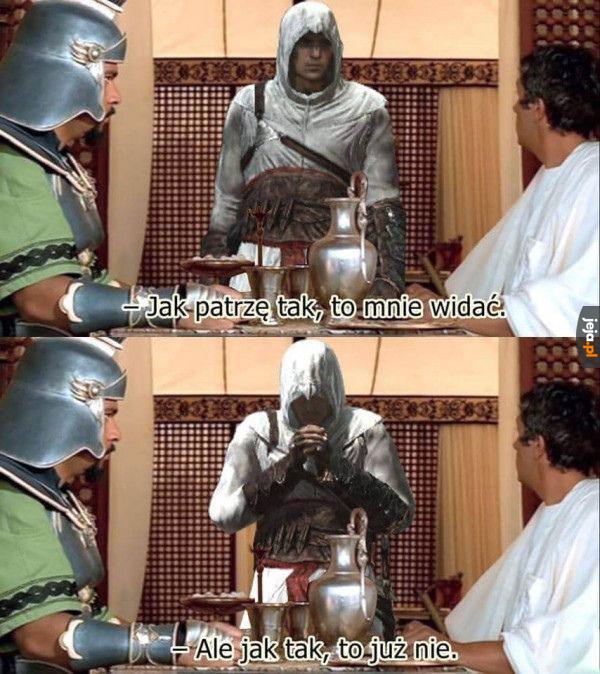 Logika pierwszego Assassin's Creed