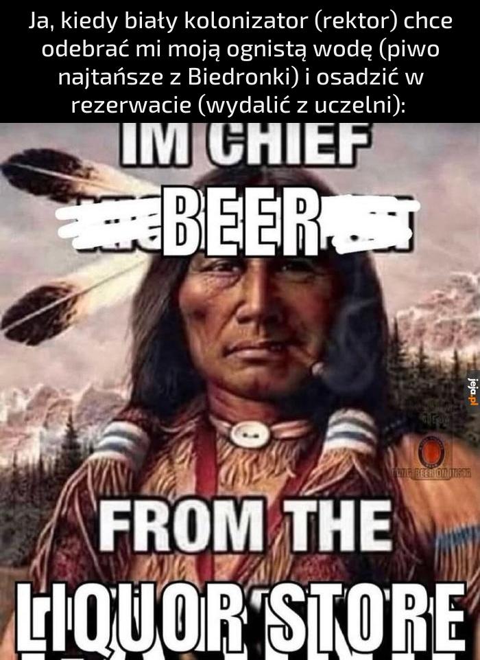 Dżeronimo, czy co tam powiedział Chuck Norris