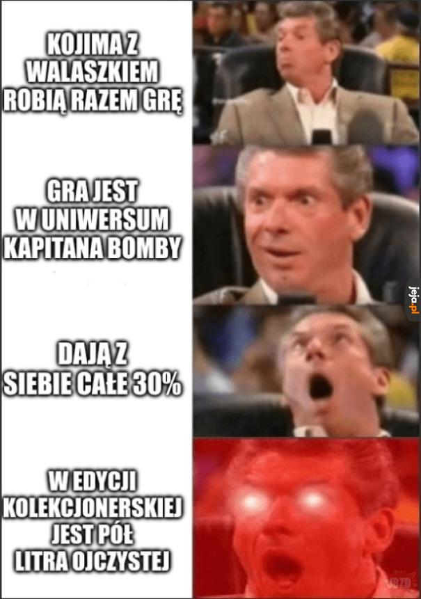 Nawet jak to będzie crapem, to i tak będzie lepsza o Wiedźmina 3