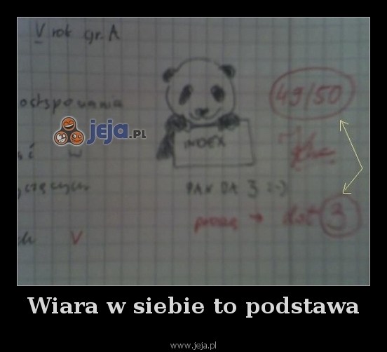 Wiara w siebie to podstawa