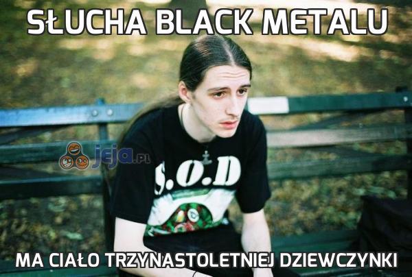 Słucha Black Metalu