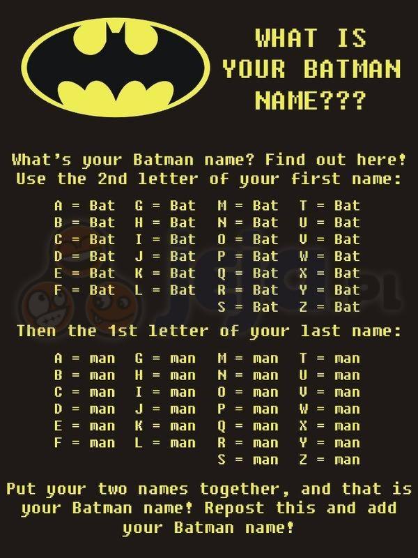 Twoje Bat-imię