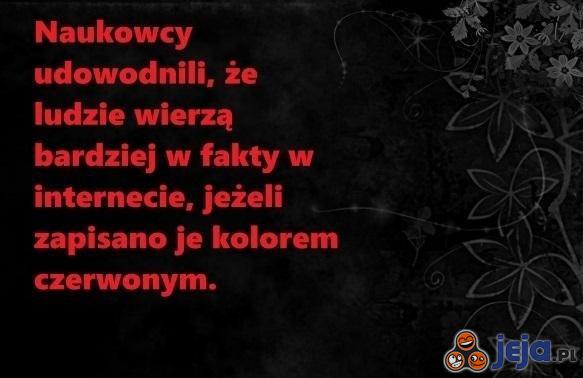 Czerwony kolor