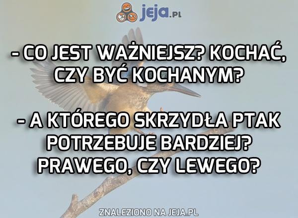 Co jest ważniejsze?