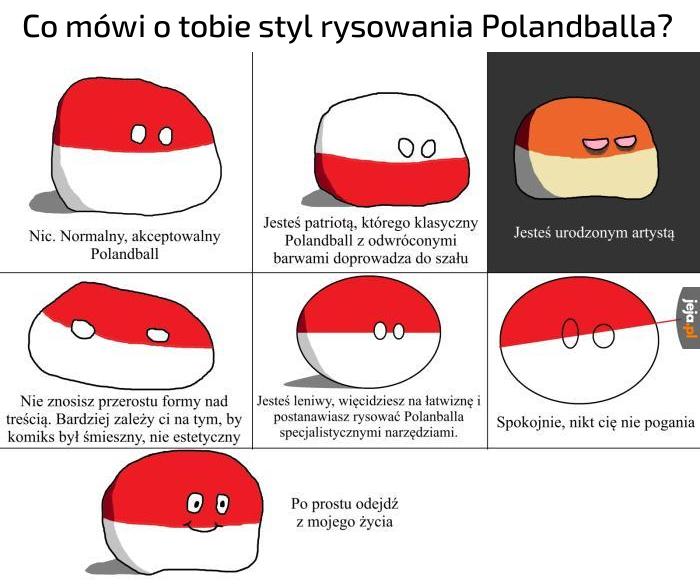 Sposoby rysowania Pollandballa