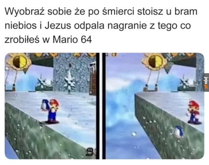 Jeśli to był test, to go nie zdałem