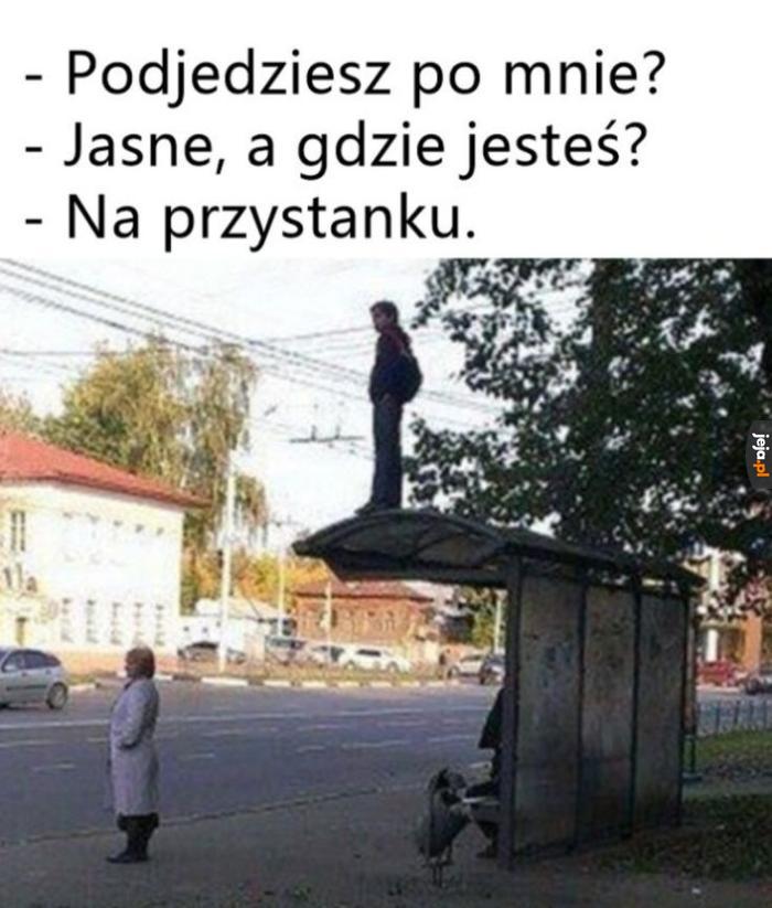 Na przystanku a gdzie