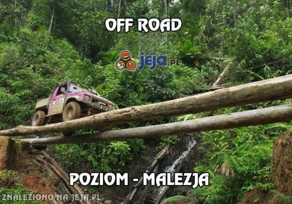 Off road w Malezji