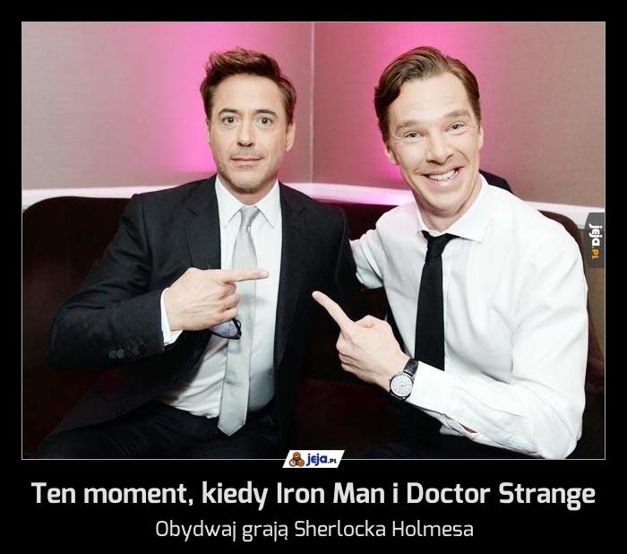 Ten moment, kiedy Iron Man i Doctor Strange