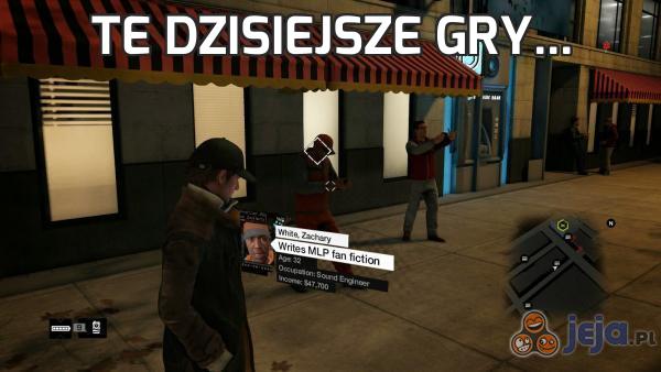 Te dzisiejsze gry...