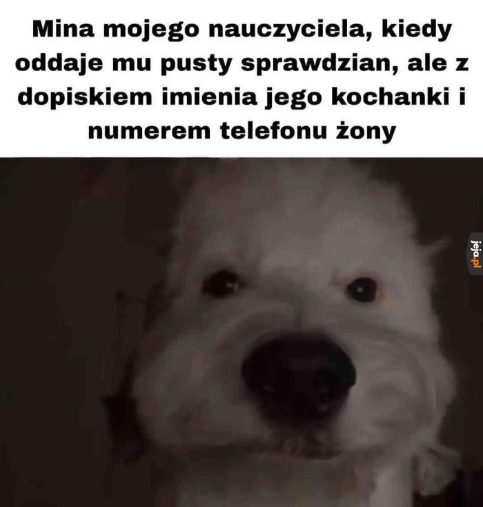 Nie jest zadowolony