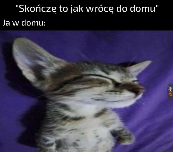 Skończę to jak wrócę do domu
