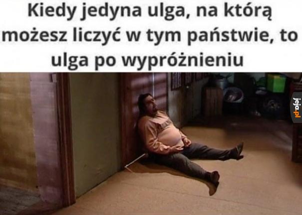 Głębokie jak klocek w jelicie