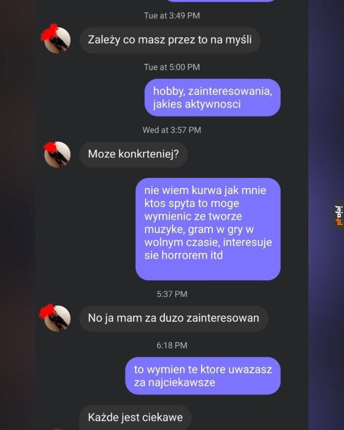 Aż się chce poznawać nowych ludzi