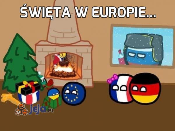 Święta w Europie...