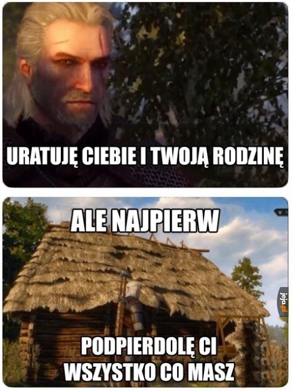 Dobry ziomek Geralt