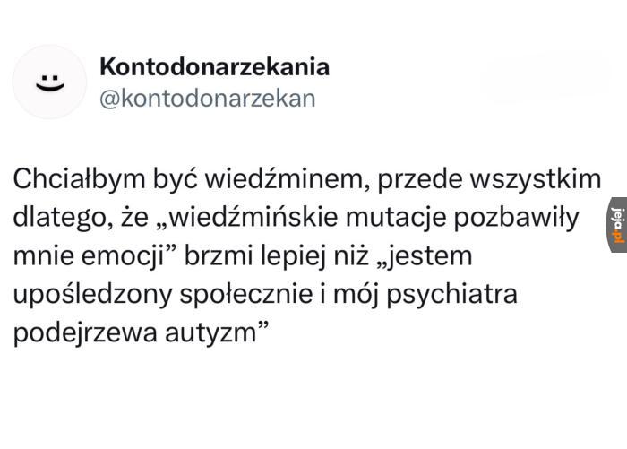 Chciałbym być Wiedźminem