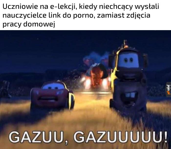 Tytuł ucieka przed gniewem nauczycielki