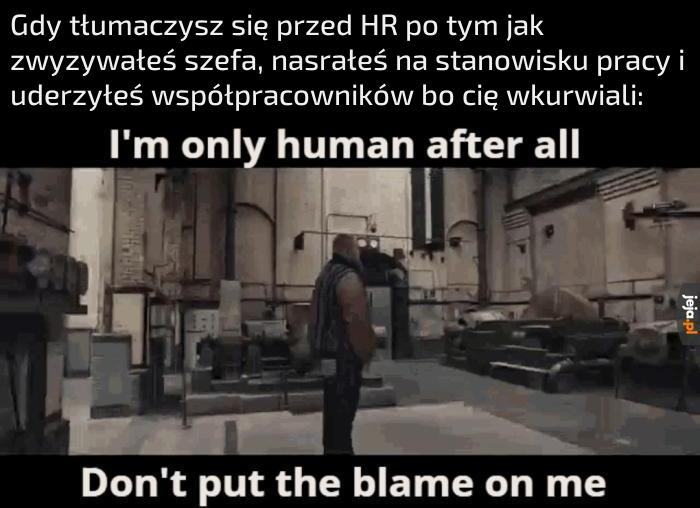 Zły dzień miałem no :(
