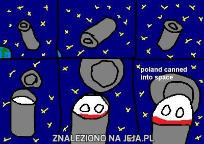 Polska zapuszkowana w kosmosie