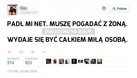 Brak internetu zbliża ludzi
