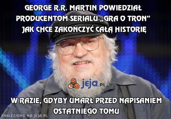 George R.R. Martin powiedział już producentom Gry o Tron